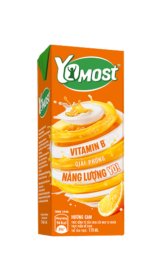 Sữa chua lên men tự nhiên Yomost Cam 48x170ml