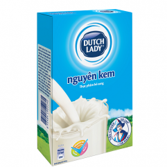 Sữa Dutch Lady Nguyên Kem Hộp Giấy 400g