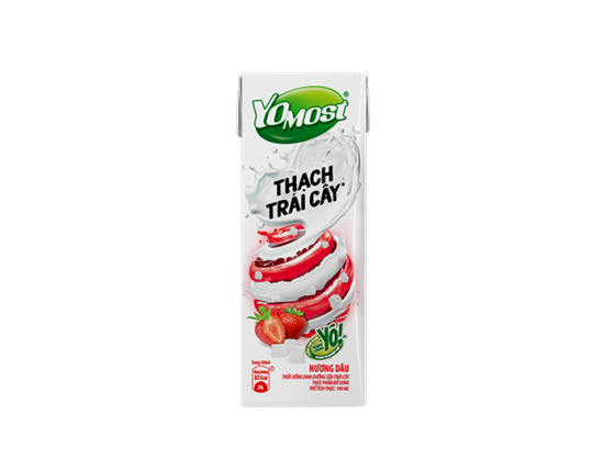Yomost Thạch Trái cây hương dâu 48x180ml